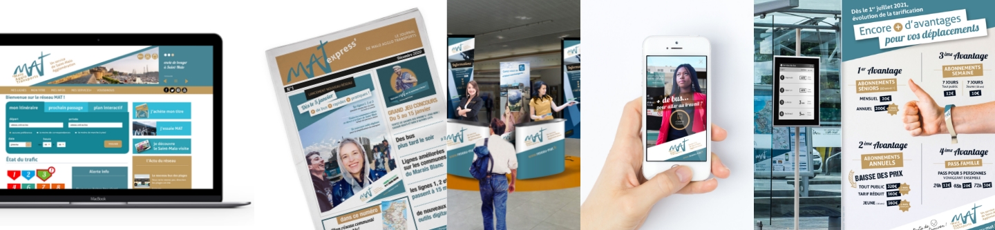 supports de communication réseau MAT